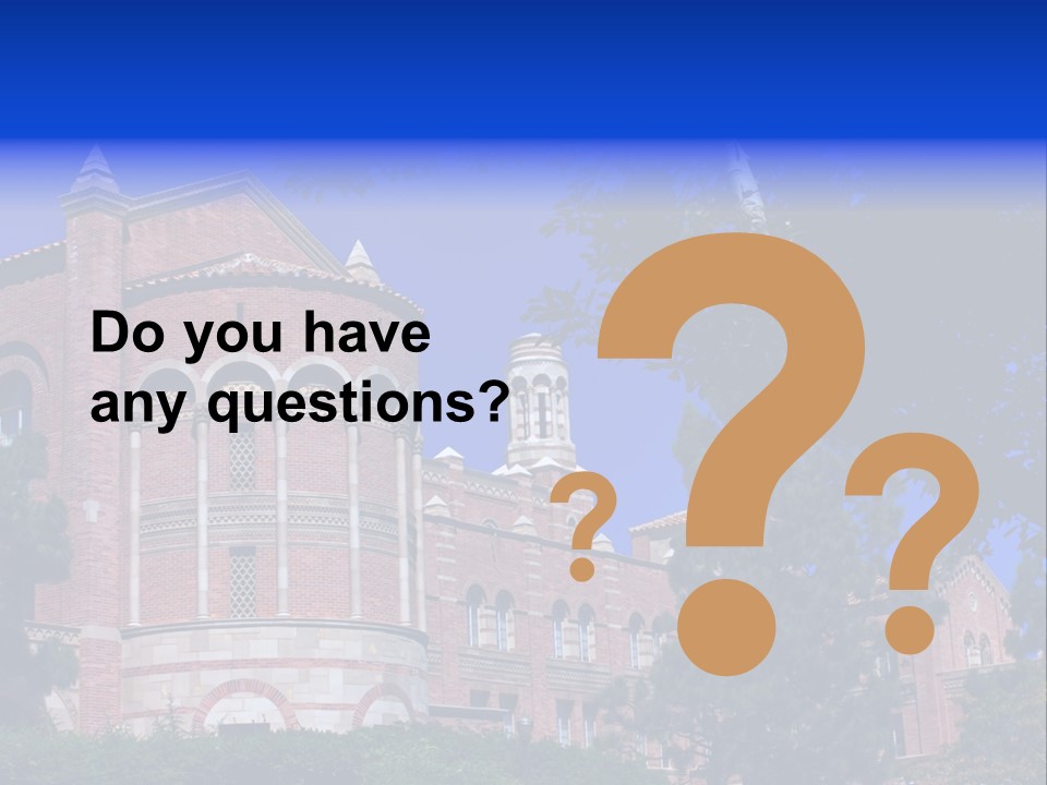 Historic Site Los Angeles Students PowerPoint Template