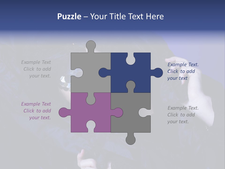 A Woman With Black Makeup And A Black Dress PowerPoint Template