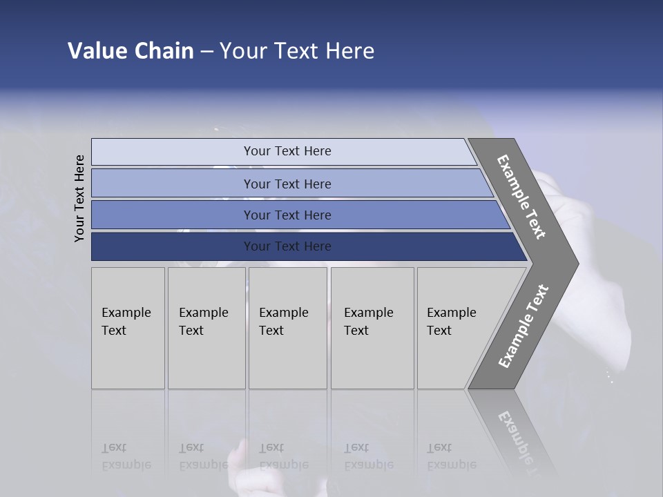 A Woman With Black Makeup And A Black Dress PowerPoint Template