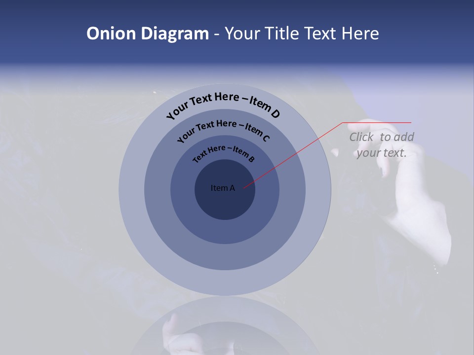 A Woman With Black Makeup And A Black Dress PowerPoint Template