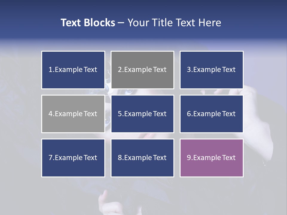 A Woman With Black Makeup And A Black Dress PowerPoint Template