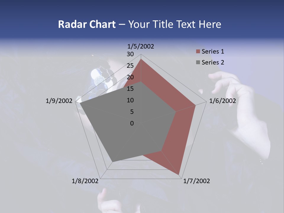 A Woman With Black Makeup And A Black Dress PowerPoint Template