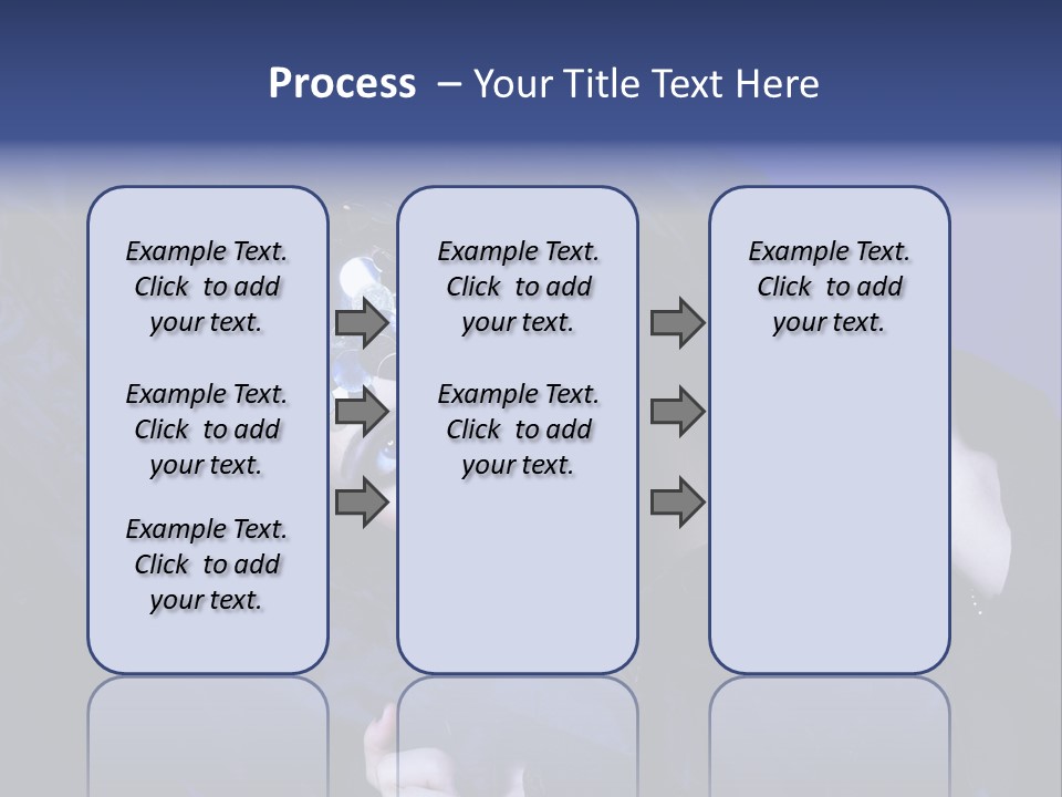 A Woman With Black Makeup And A Black Dress PowerPoint Template