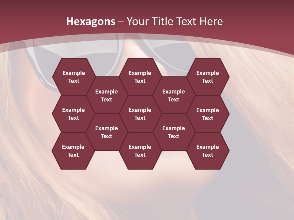 Attractive Sunglasses Style PowerPoint Template