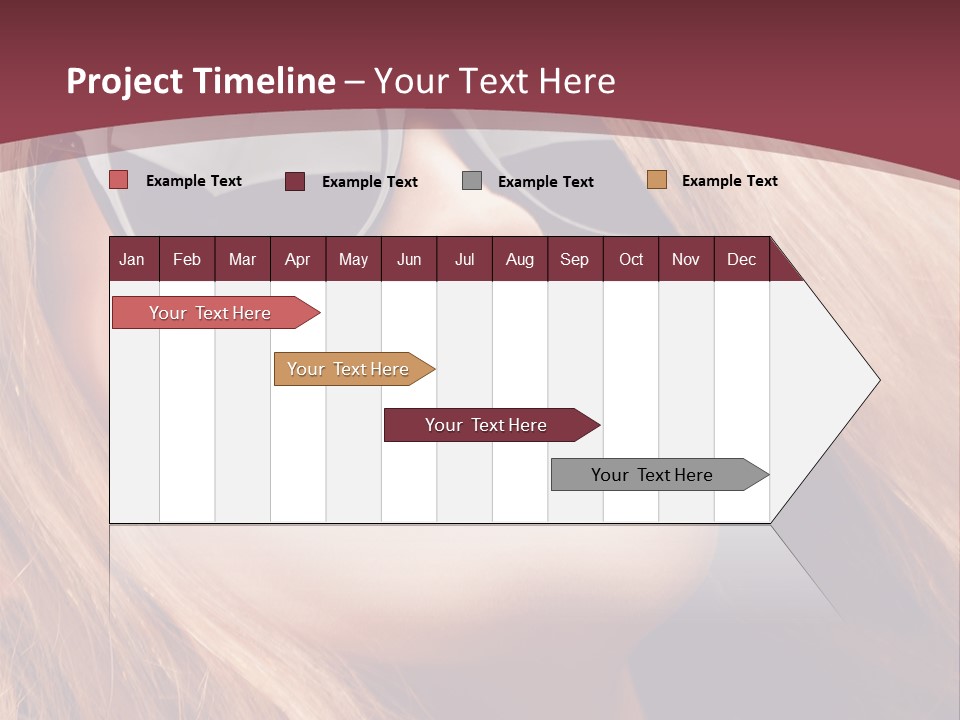 Attractive Sunglasses Style PowerPoint Template