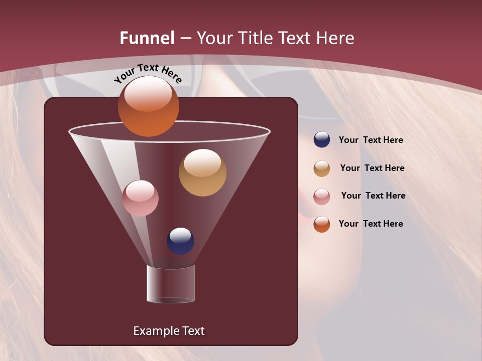 Attractive Sunglasses Style PowerPoint Template