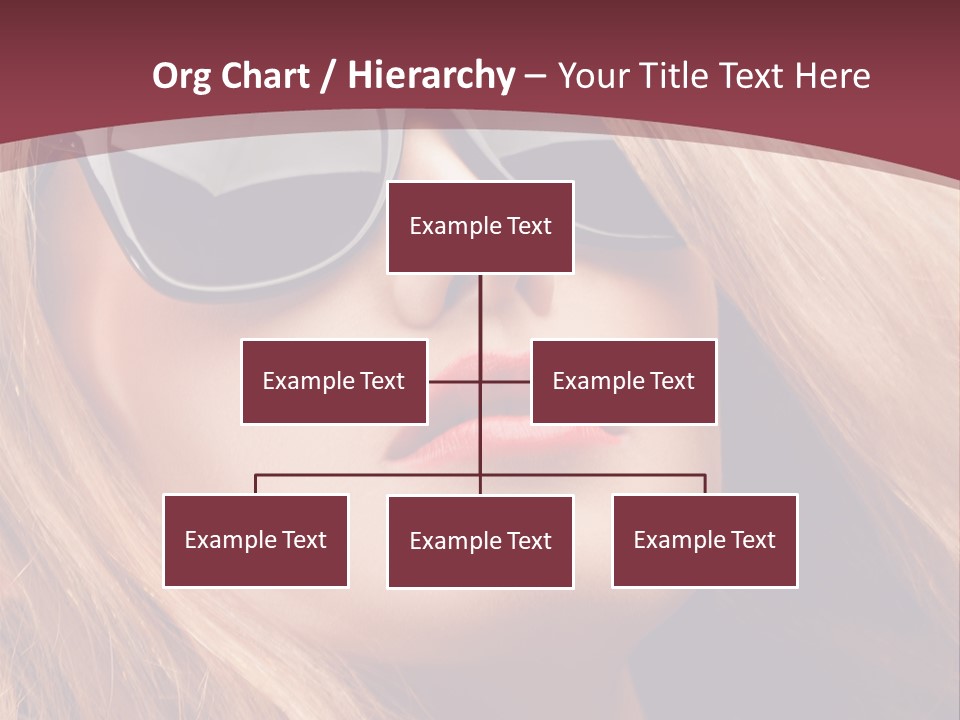 Attractive Sunglasses Style PowerPoint Template