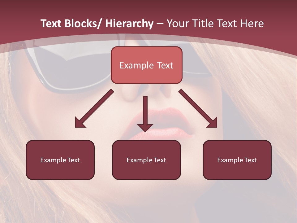Attractive Sunglasses Style PowerPoint Template