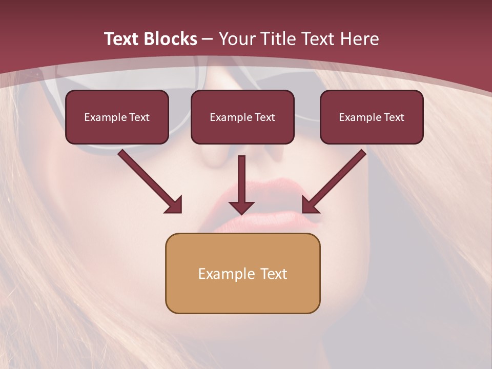 Attractive Sunglasses Style PowerPoint Template