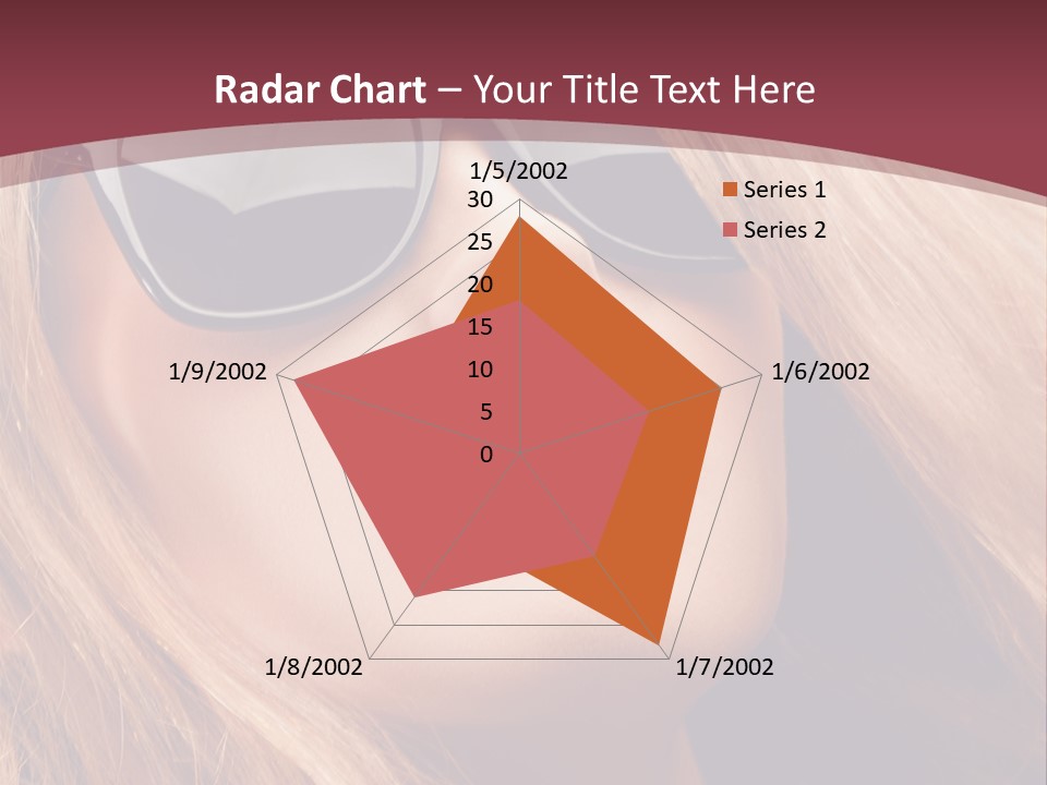 Attractive Sunglasses Style PowerPoint Template