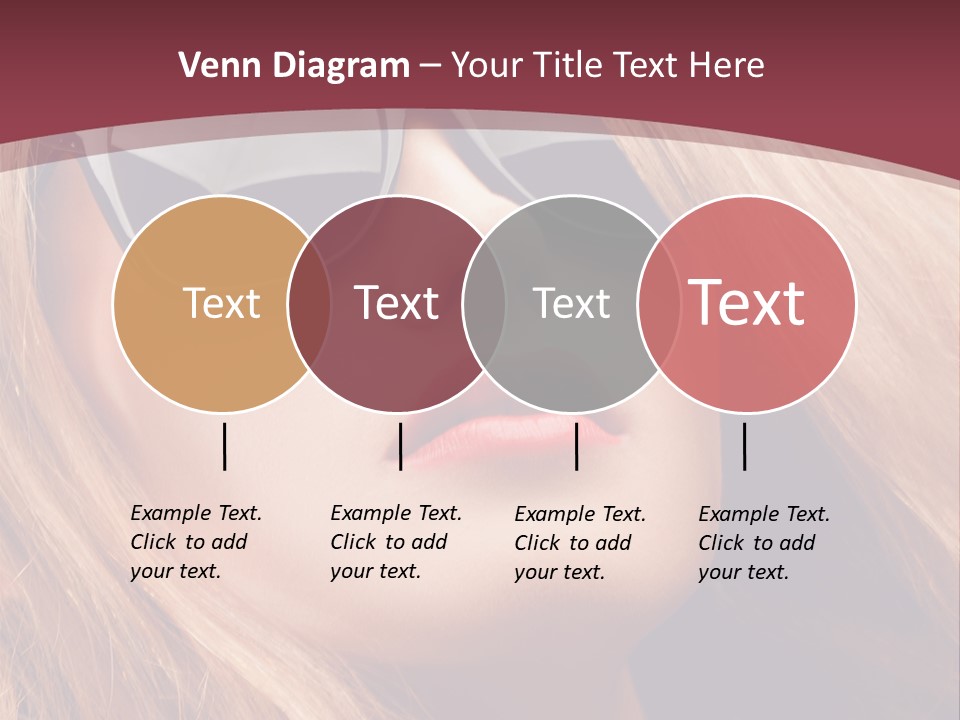 Attractive Sunglasses Style PowerPoint Template