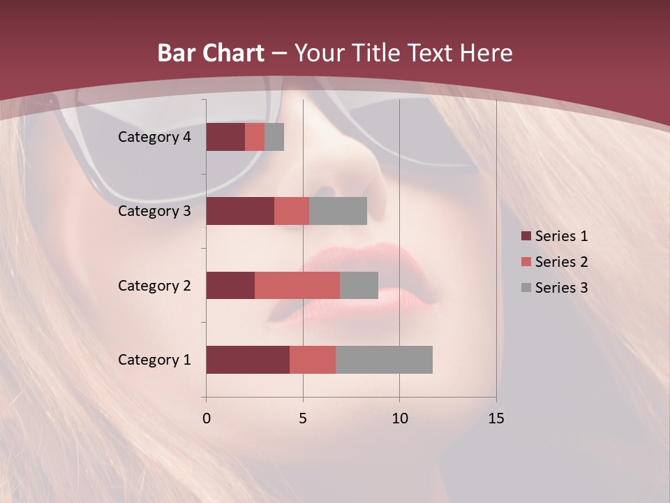 Attractive Sunglasses Style PowerPoint Template
