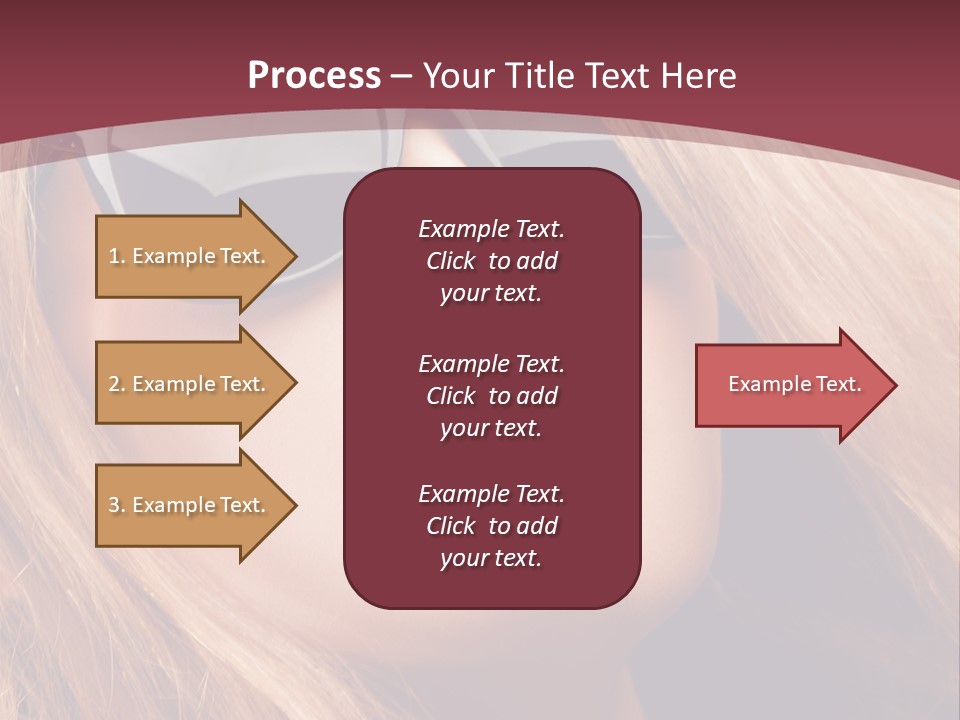 Attractive Sunglasses Style PowerPoint Template