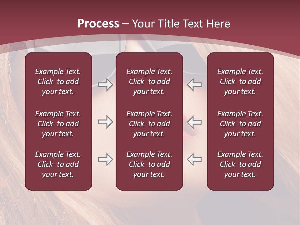 Attractive Sunglasses Style PowerPoint Template