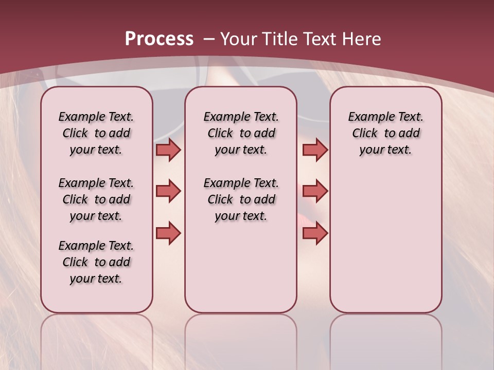 Attractive Sunglasses Style PowerPoint Template