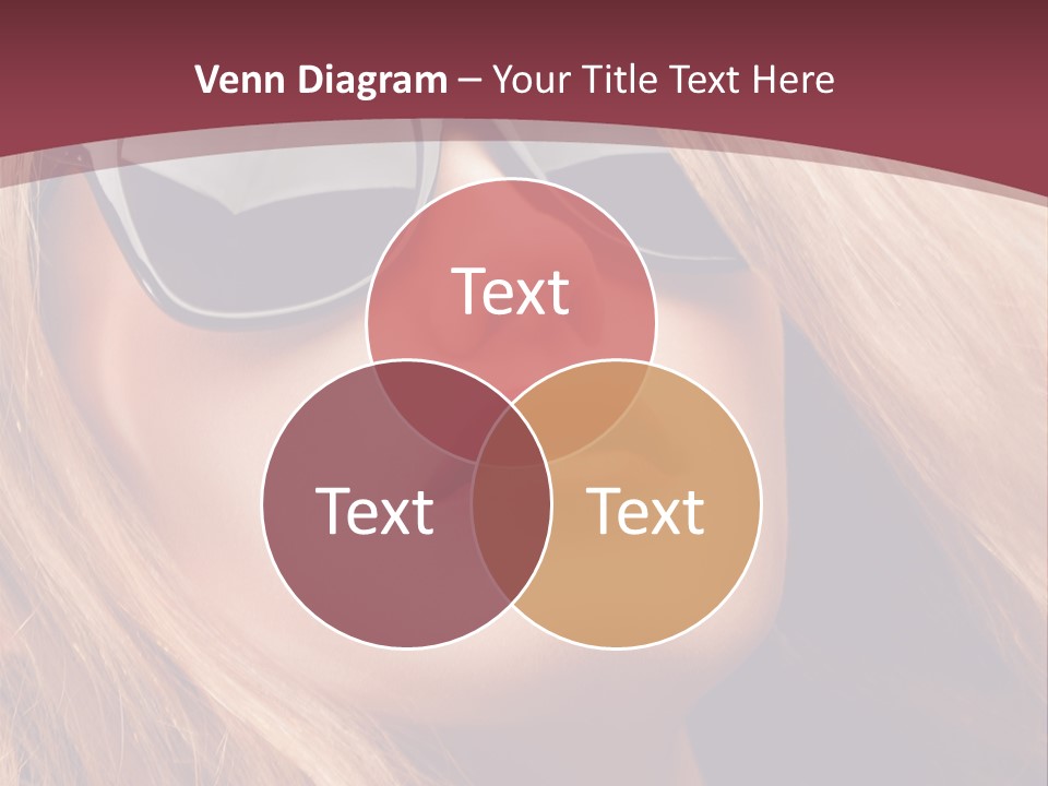 Attractive Sunglasses Style PowerPoint Template