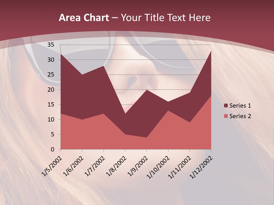 Attractive Sunglasses Style PowerPoint Template