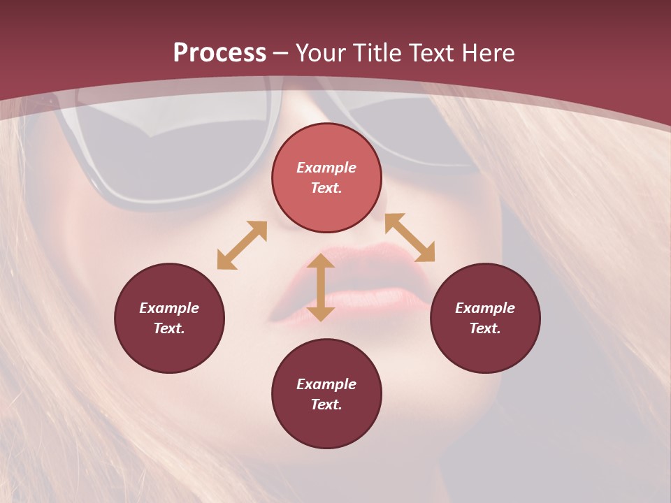 Attractive Sunglasses Style PowerPoint Template