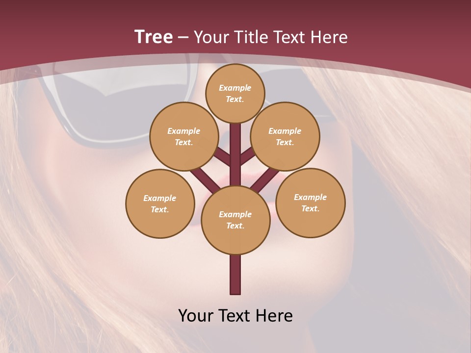 Attractive Sunglasses Style PowerPoint Template