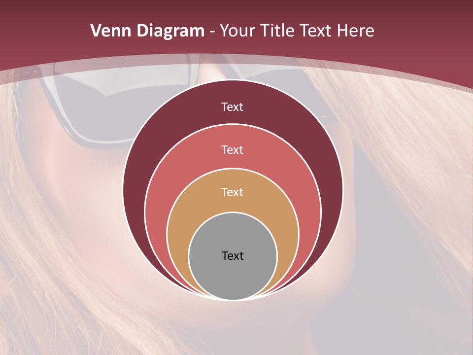 Attractive Sunglasses Style PowerPoint Template