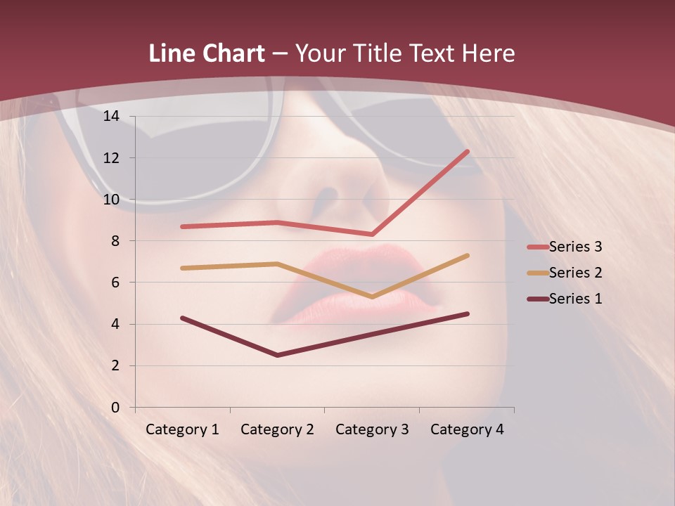 Attractive Sunglasses Style PowerPoint Template