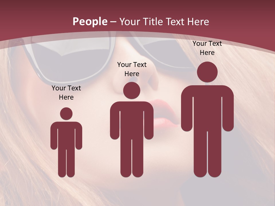 Attractive Sunglasses Style PowerPoint Template