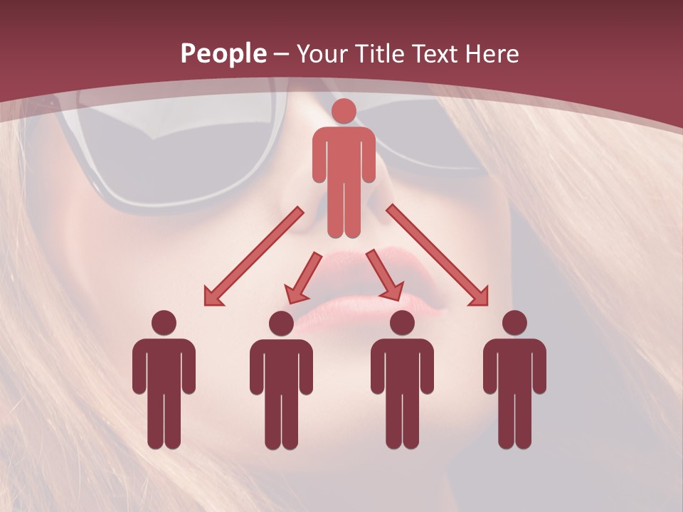 Attractive Sunglasses Style PowerPoint Template