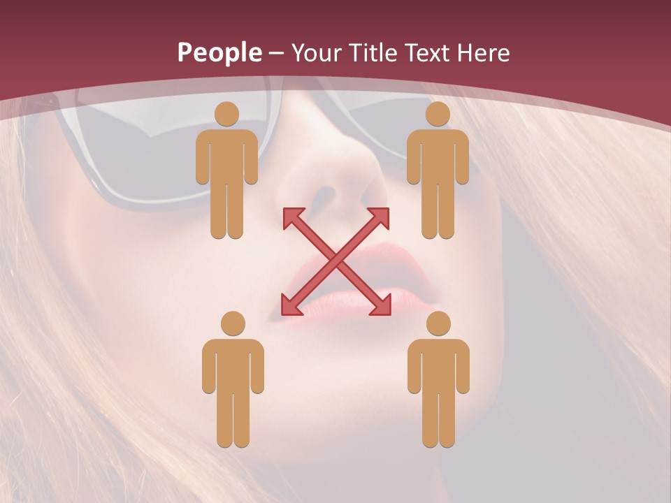 Attractive Sunglasses Style PowerPoint Template