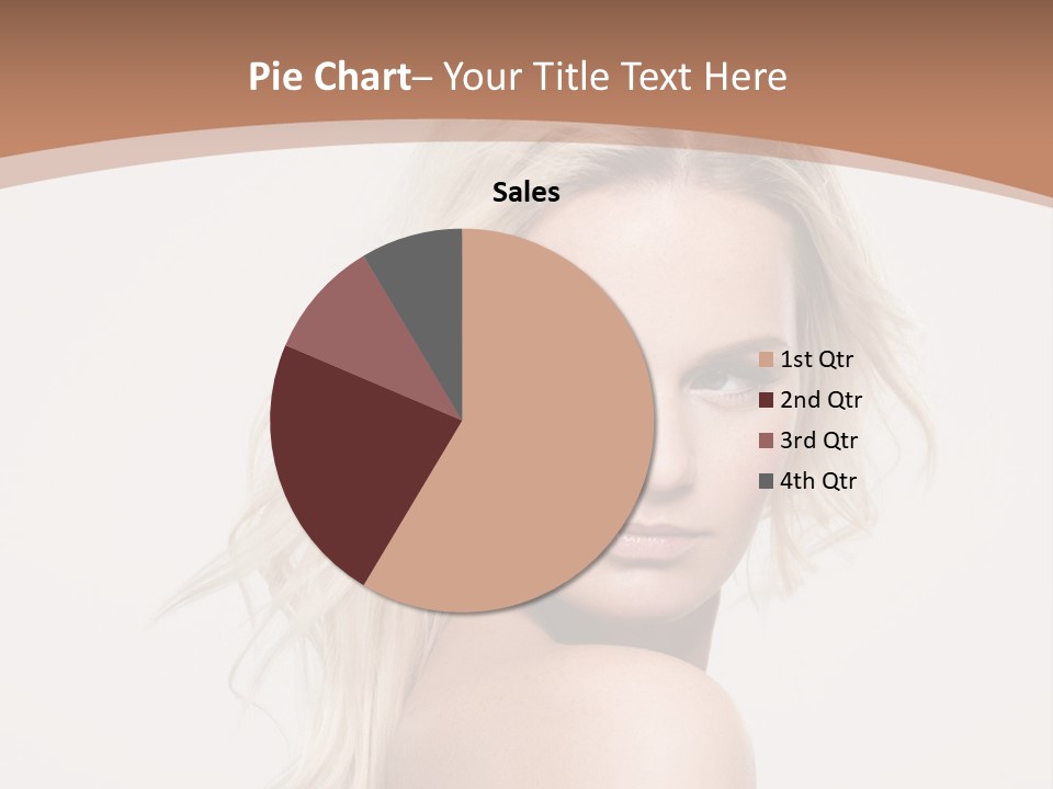 White Lips Skin PowerPoint Template