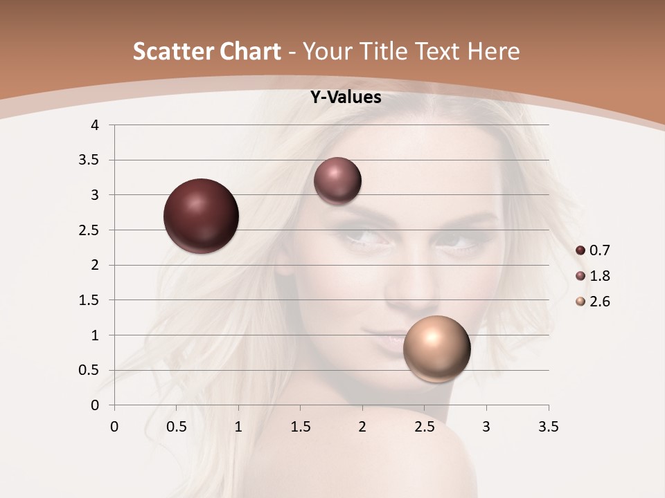 White Lips Skin PowerPoint Template