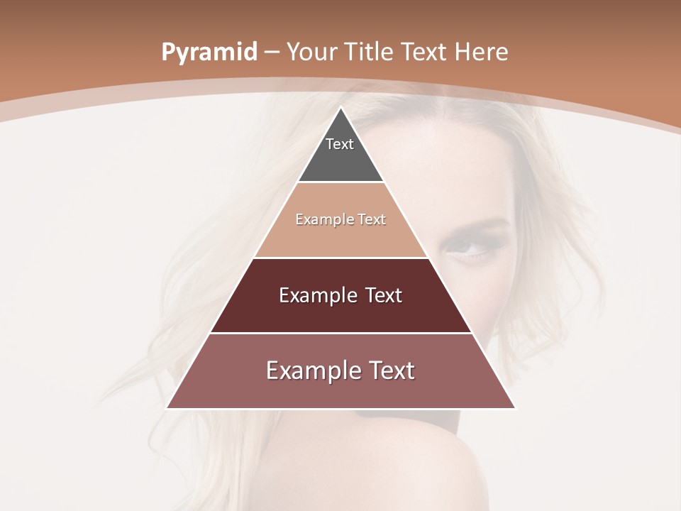 White Lips Skin PowerPoint Template