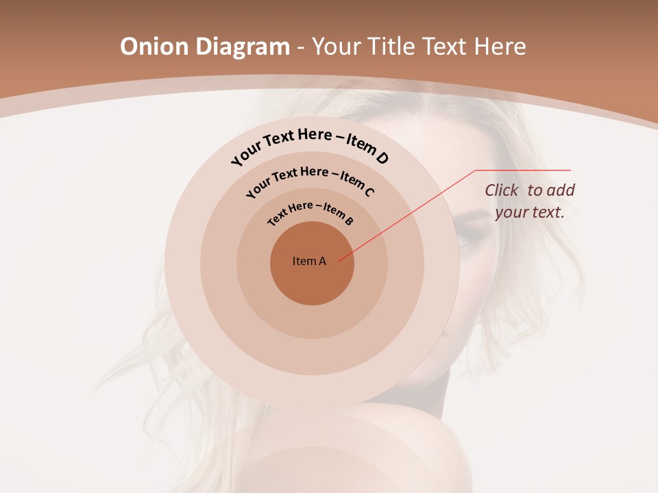 White Lips Skin PowerPoint Template