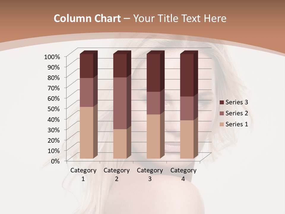 White Lips Skin PowerPoint Template