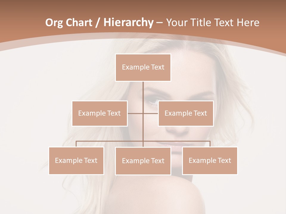 White Lips Skin PowerPoint Template