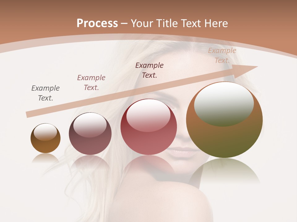 White Lips Skin PowerPoint Template