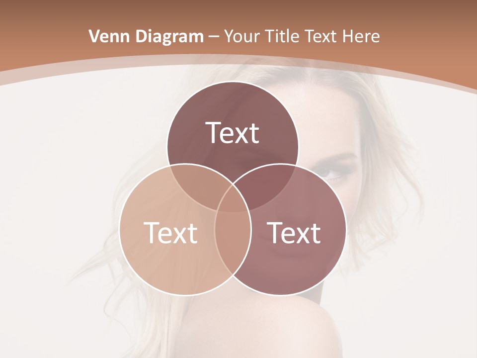 White Lips Skin PowerPoint Template