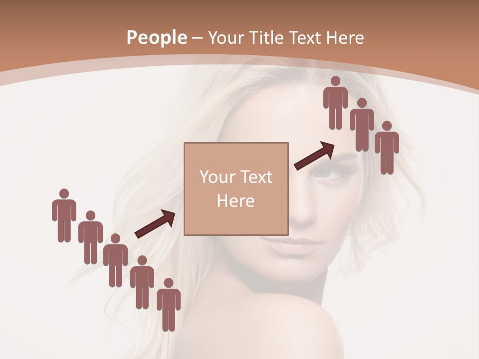 White Lips Skin PowerPoint Template