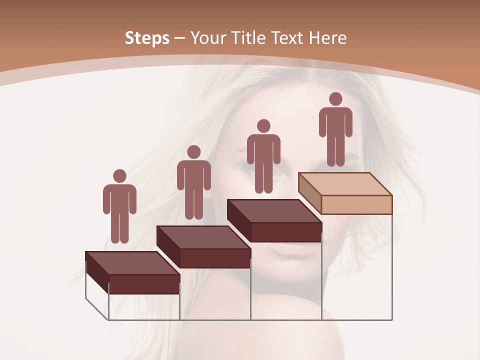White Lips Skin PowerPoint Template