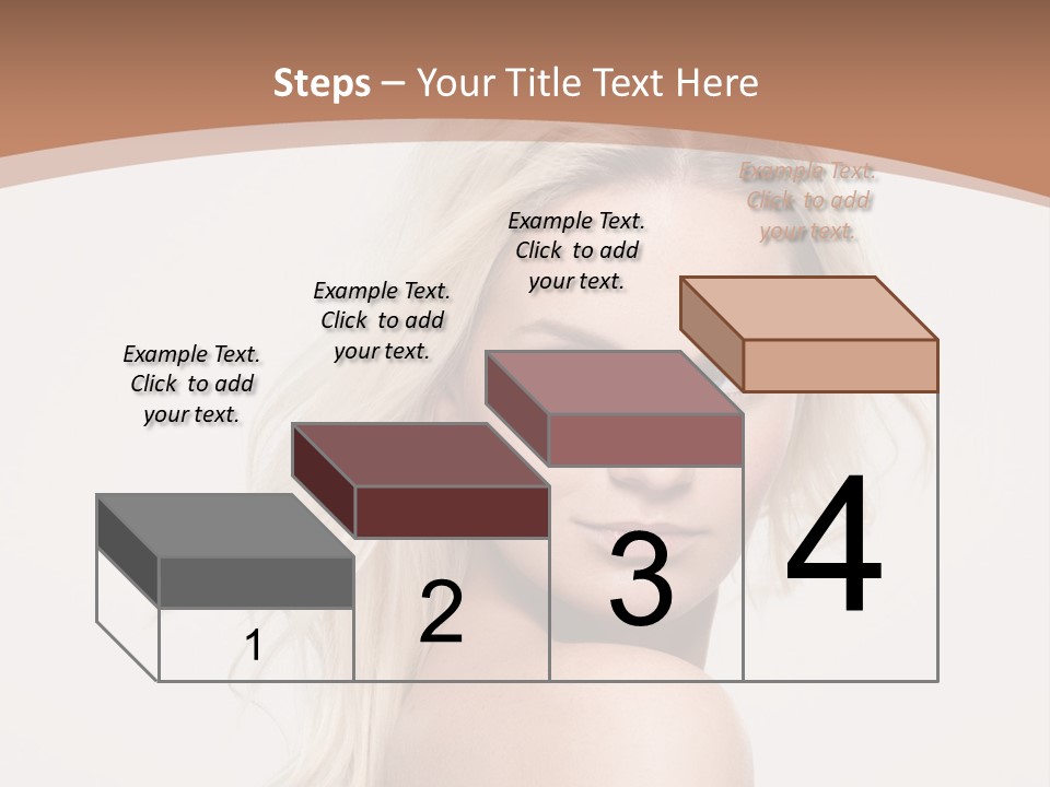 White Lips Skin PowerPoint Template