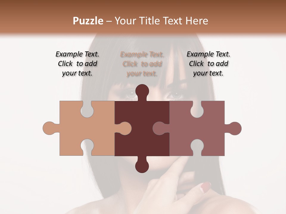 Nude Elegance Female PowerPoint Template