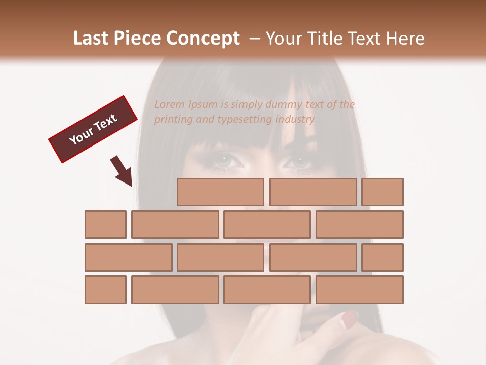 Nude Elegance Female PowerPoint Template