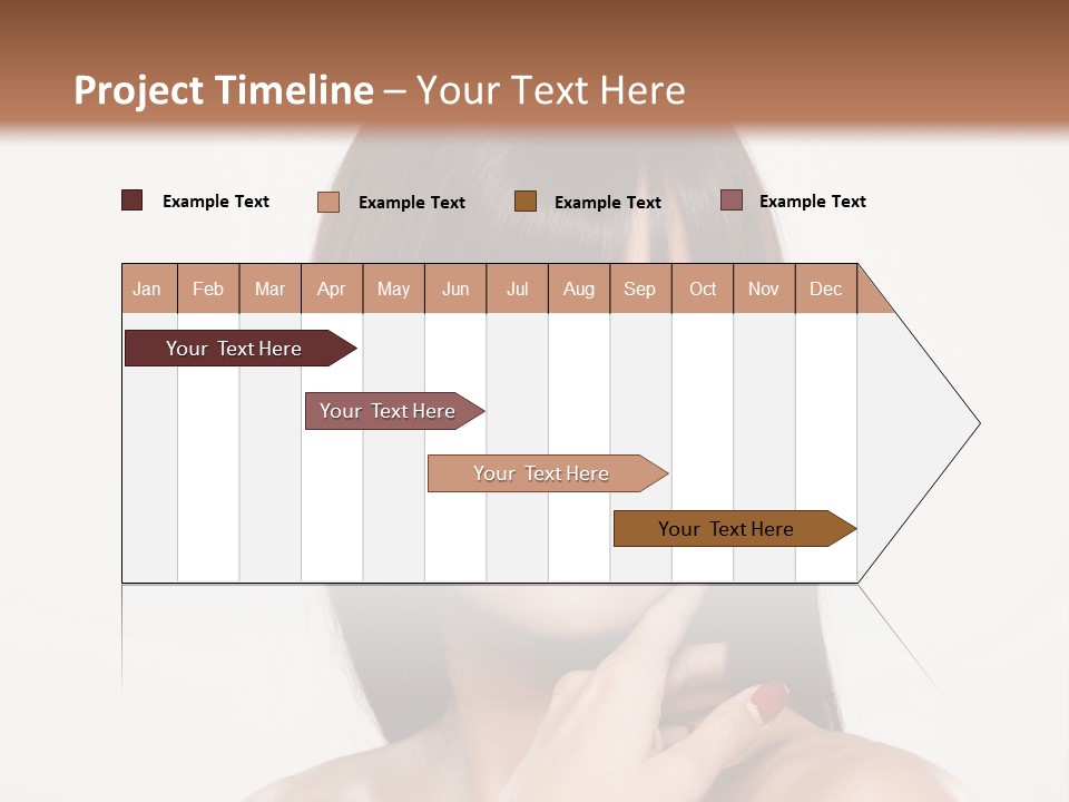 Nude Elegance Female PowerPoint Template