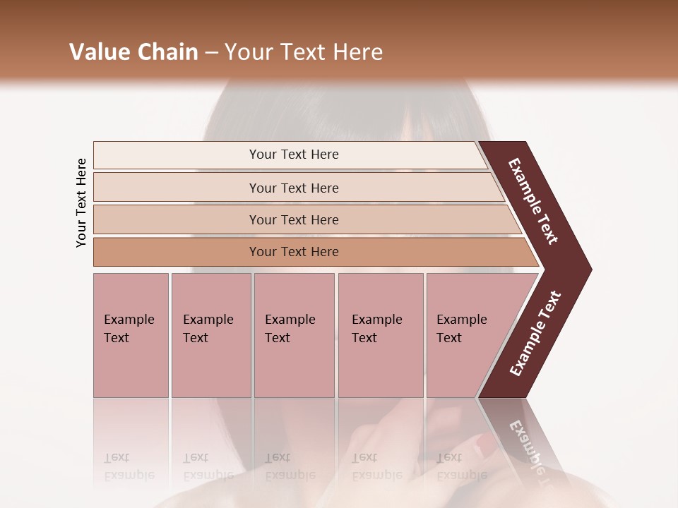 Nude Elegance Female PowerPoint Template