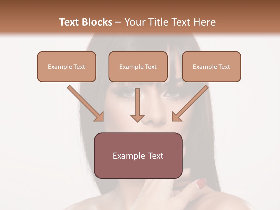 Nude Elegance Female PowerPoint Template