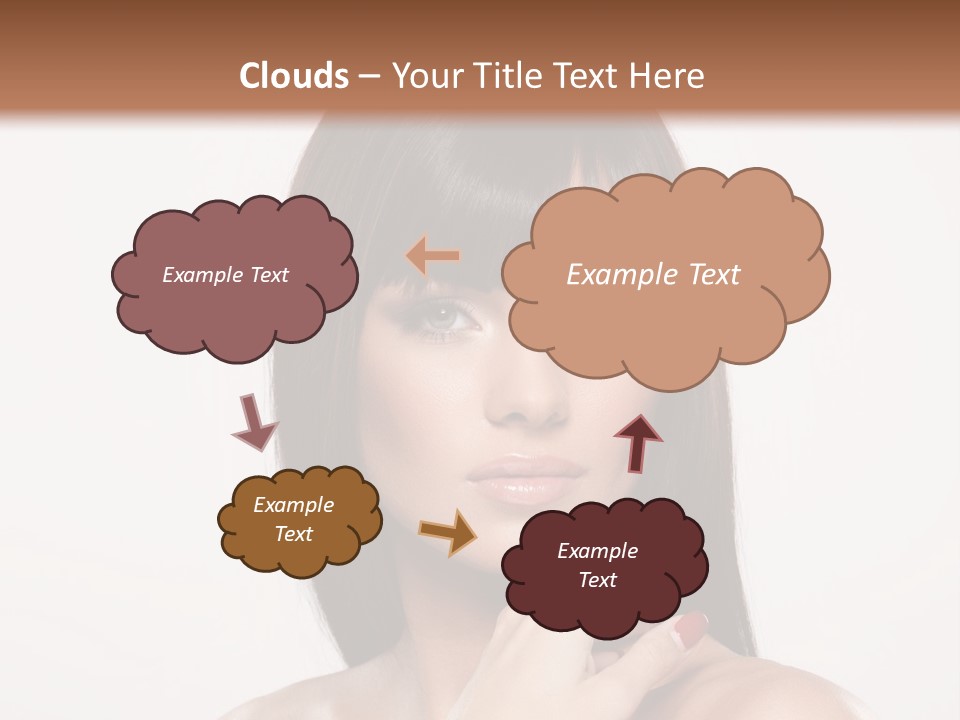 Nude Elegance Female PowerPoint Template