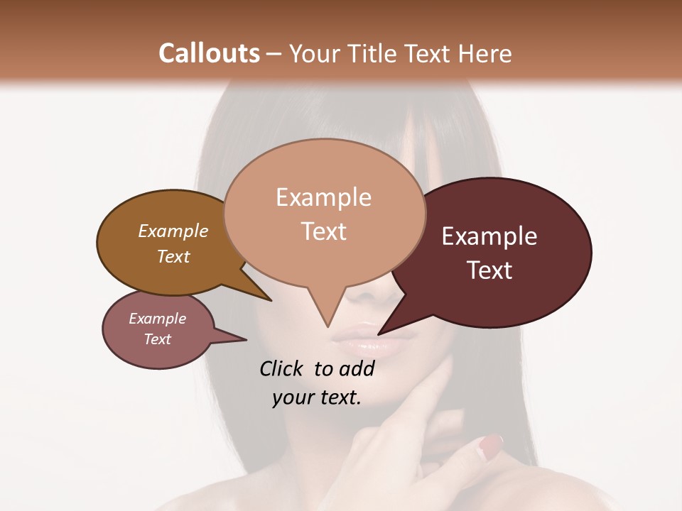 Nude Elegance Female PowerPoint Template