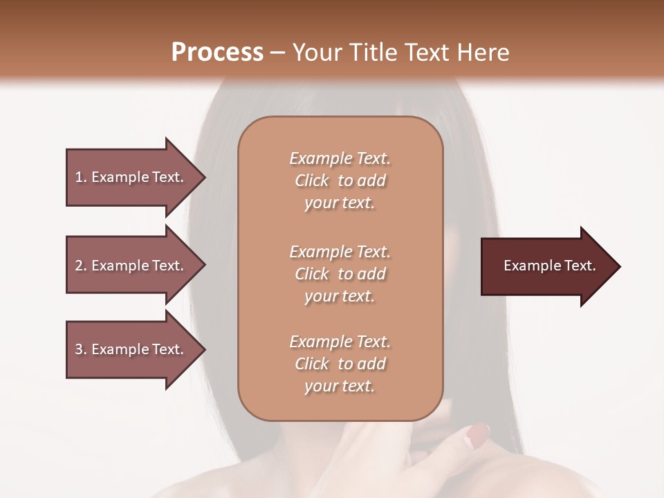 Nude Elegance Female PowerPoint Template