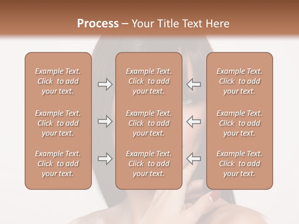 Nude Elegance Female PowerPoint Template