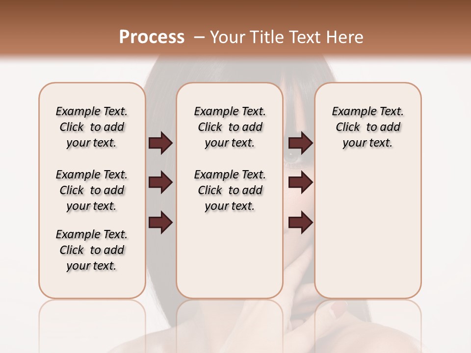 Nude Elegance Female PowerPoint Template