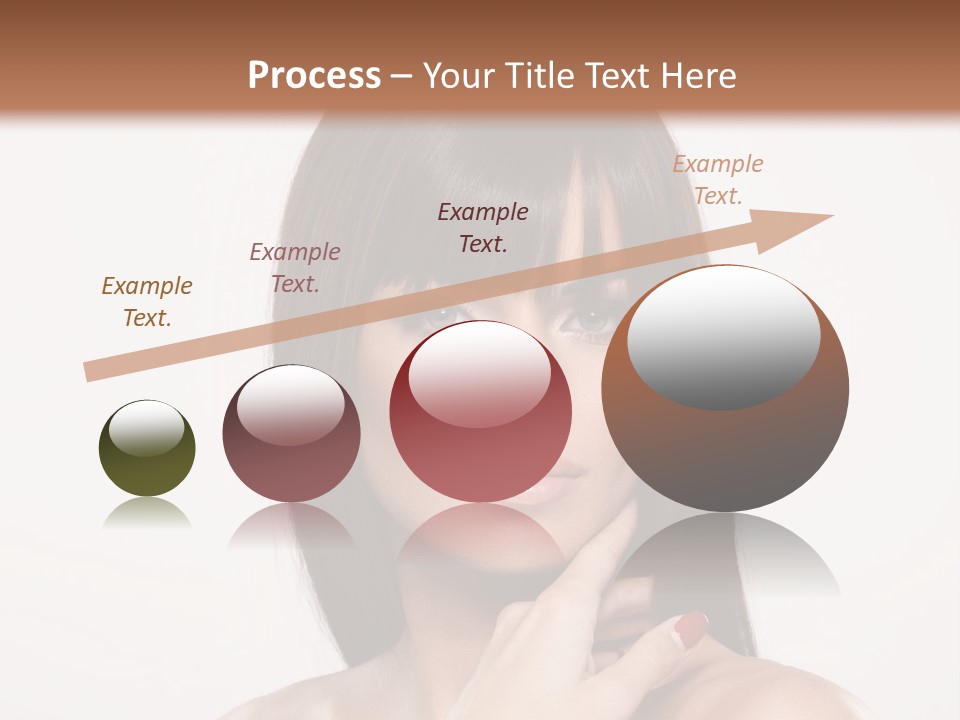 Nude Elegance Female PowerPoint Template